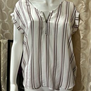 Kismet striped short sleeve